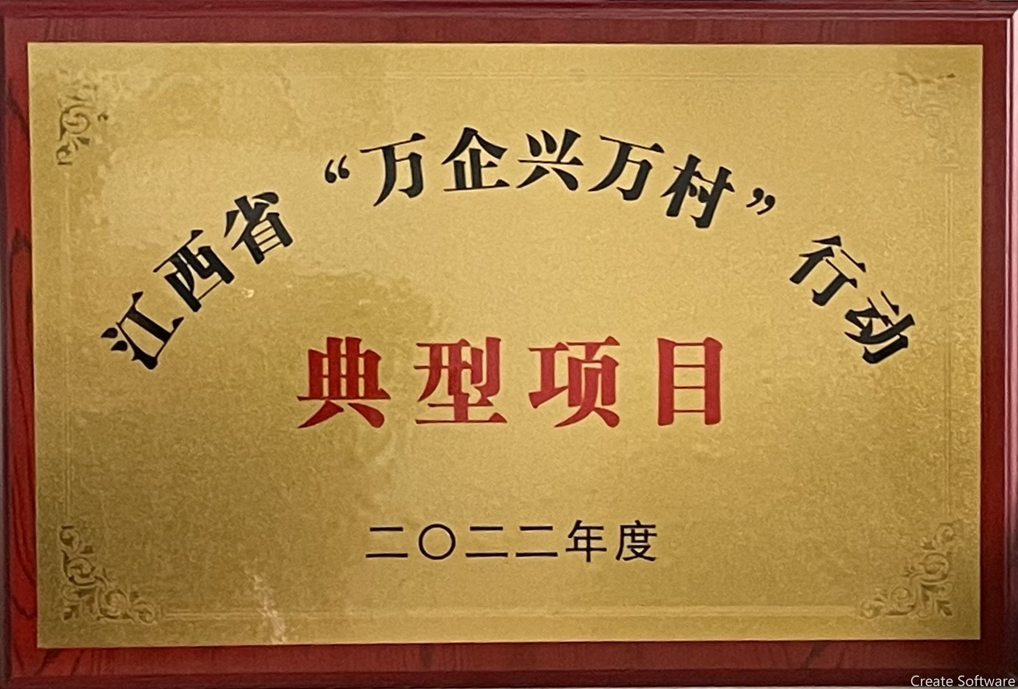 2022年度江西省“万企兴万村”典型项目 